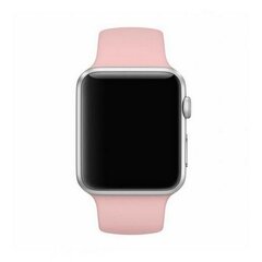 Mercury pasek Silicon Apple Watch 42|44| 45 mm różowy|pink цена и информация | Аксессуары для смарт-часов и браслетов | pigu.lt