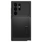 Spigen Slim Armor skirtas Samsung S23 Ultra S918, juodas цена и информация | Telefono dėklai | pigu.lt