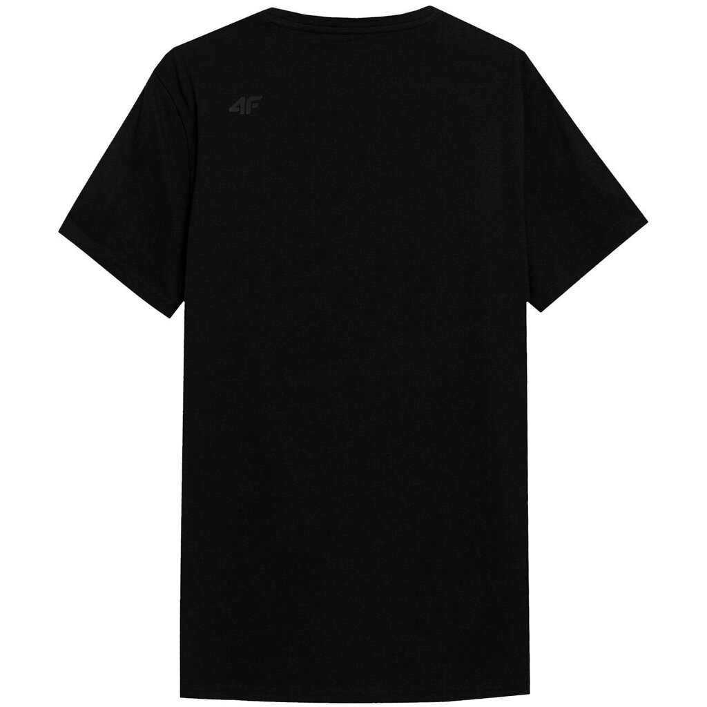 Marškinėliai vyrams 4f, juodi цена и информация | Vyriški marškinėliai | pigu.lt