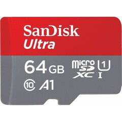 SanDisk SDXC 64 GB kaina ir informacija | Atminties kortelės fotoaparatams, kameroms | pigu.lt