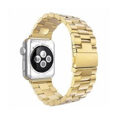 Mercury pasek Metal Apple Watch 42|44|45 mm złoty|gold цена и информация | Аксессуары для смарт-часов и браслетов | pigu.lt