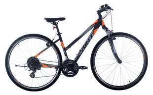 Велосипед 28 Sprint SINTERO LADY 48cm BLKMatt Gray/Orange BK21S10421 цена и информация | Велосипеды | pigu.lt