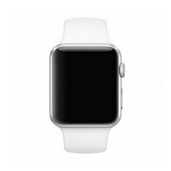 Mercury pasek Silicon Apple Watch 38|40| 41 mm biały|white цена и информация | Аксессуары для смарт-часов и браслетов | pigu.lt