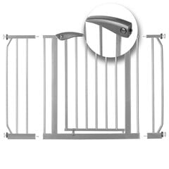 Защитные ворота Nukido 718301, серые цена и информация | Товары для безопасности детей дома | pigu.lt