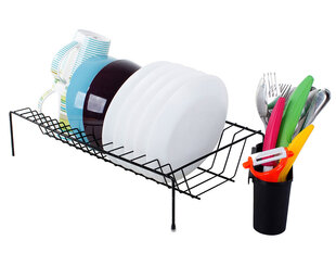 Металлическая сушилка для посуды цена и информация | Кухонная утварь | pigu.lt