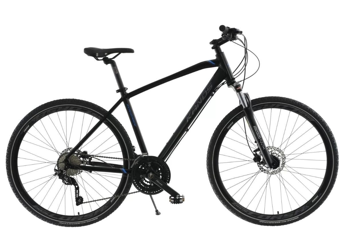 Vyriškas dviratis Kands Avangarde, 166-181 cm, 28", juodas kaina ir informacija | Dviračiai | pigu.lt