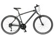 Vyriškas dviratis Kands Crossline 1100, Alu, Shimano, 166-181 cm, 28", pilkas цена и информация | Dviračiai | pigu.lt