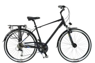 Vyriškas dviratis Kands Elite Pro, 182-200 cm, Alu, Shimano, 28", juodas kaina ir informacija | Dviračiai | pigu.lt