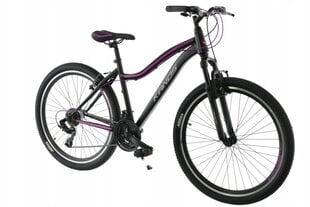 Moteriškas dviratis MTB Kands Energy 500, 168-185 cm, 27,5" aliumininiai ratai,Juoda/rožinė kaina ir informacija | Dviračiai | pigu.lt