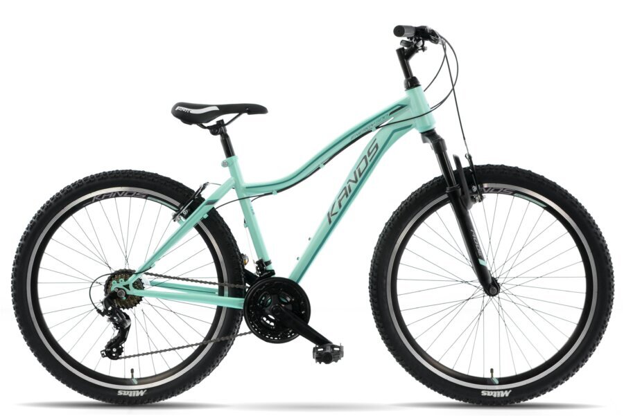 Moteriškas dviratis MTB Kands Energy 500, 168-185 cm, 27,5" aliumininiai ratai, Turkis цена и информация | Dviračiai | pigu.lt