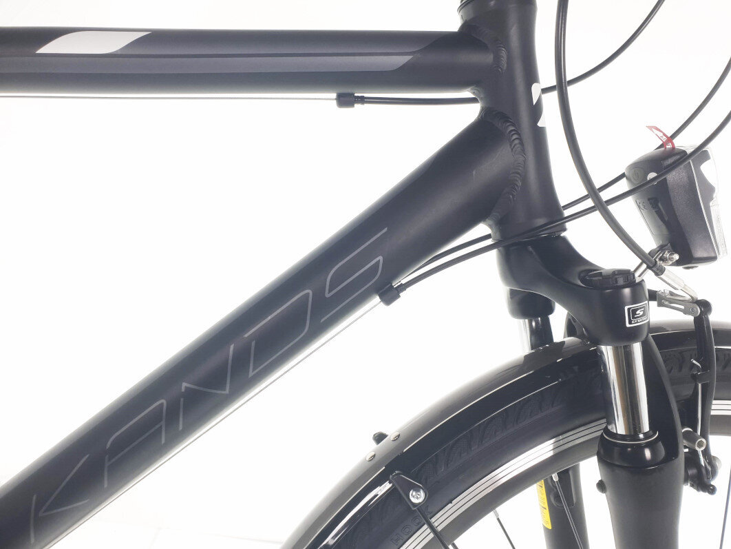 Vyriškas dviratis Kands Travel-X Alu 29", juodas kaina ir informacija | Dviračiai | pigu.lt