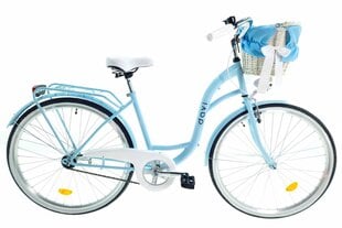 Moteriškas dviratis Davi Lila, 160-185 cm, 28", mėlynas kaina ir informacija | Dviračiai | pigu.lt