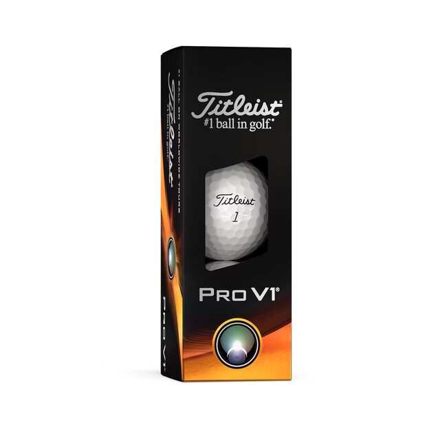 Golfo kamuoliukai Titleist ProV1, 12vnt цена и информация | Golfas | pigu.lt