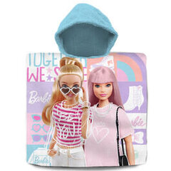 Barbie medvilninis rankšluostis, 60x60 cm цена и информация | Полотенца | pigu.lt
