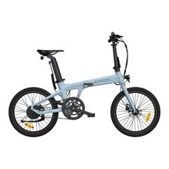 Elektrinis dviratis ADO A20 AIR, mėlynas kaina ir informacija | Elektriniai dviračiai | pigu.lt