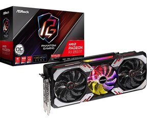 ASRock AMD Radeon RX 6950 XT Phantom Gaming 16GB OC (RX6950XT PG 16GO) kaina ir informacija | Vaizdo plokštės (GPU) | pigu.lt