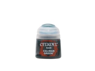 Акриловая краска Citadel Caliban Green (base) 21-12, 12 мл цена и информация | Принадлежности для рисования, лепки | pigu.lt