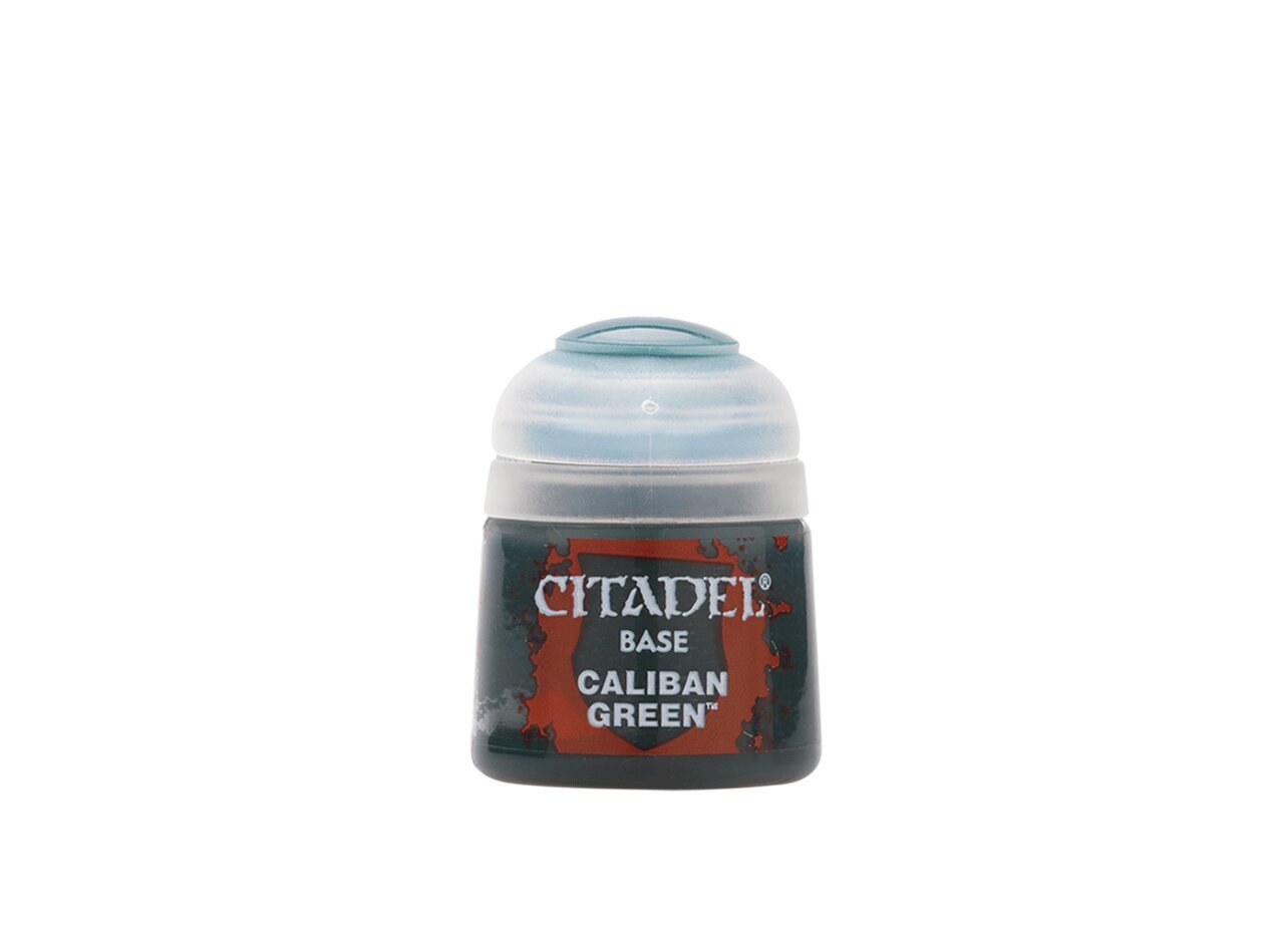 Akriliniai dažai Citadel Caliban Green (base) 21-12, 12ml kaina ir informacija | Piešimo, tapybos, lipdymo reikmenys | pigu.lt