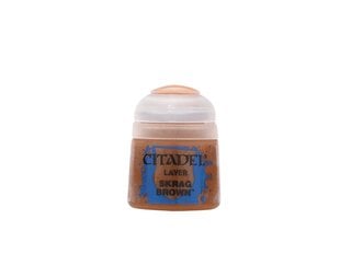 Акриловая краска Citadel Skrag Brown (layer) 22-40, 12 мл цена и информация | Принадлежности для рисования, лепки | pigu.lt