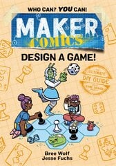 Maker Comics: Design a Game! цена и информация | Книги для подростков  | pigu.lt