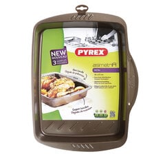 Форма для выпечки Pyrex Asimetria Прямоугольный Чёрный 35 x 27 cm Металл (6 штук) цена и информация | Формы, посуда для выпечки | pigu.lt
