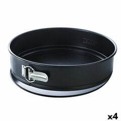 Съемная форма Pyrex Magic Круглый Чёрный 20 cm Металл 4 штук цена и информация | Формы, посуда для выпечки | pigu.lt
