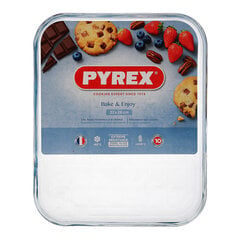 Форма для выпечки Pyrex Classic Простой 33 x 27 x 2 cm Прозрачный Cтекло (6 штук) цена и информация | Формы, посуда для выпечки | pigu.lt