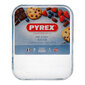 Pyrex kepimo forma, 33 x 27 x 2 cm kaina ir informacija | Kepimo indai, popierius, formos | pigu.lt