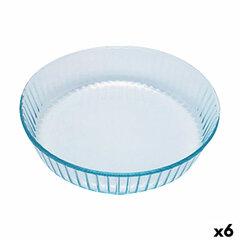 Форма для выпечки Pyrex Classic Круглый Прозрачный 27 x 27 x 6 cm (6 штук) цена и информация | Формы, посуда для выпечки | pigu.lt