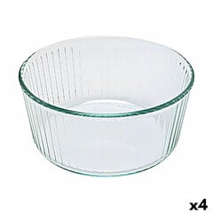 Форма для выпечки Pyrex Classic Суфле 21 x 21 x 10 cm Прозрачный Cтекло (4 штук) цена и информация | Формы, посуда для выпечки | pigu.lt