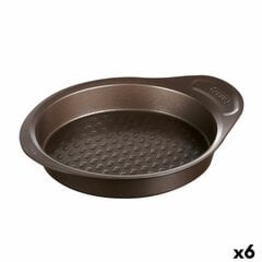 Форма для выпечки Pyrex Asimetria Круглый Чёрный Ø 26 cm (6 штук) цена и информация | Формы, посуда для выпечки | pigu.lt