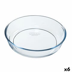 Форма для выпечки Pyrex Classic Круглый Прозрачный 26 x 26 x 6 cm (6 штук) цена и информация | Формы, посуда для выпечки | pigu.lt