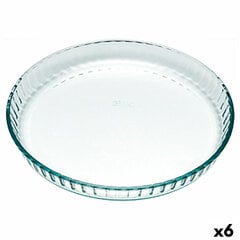 Форма для выпечки Pyrex Classic Круглый Простой Прозрачный 25 x 25 x 4 cm (6 штук) цена и информация | Формы, посуда для выпечки | pigu.lt