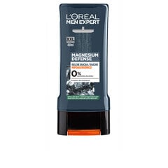 L'OREAL Men Expert Magnesium Defence Sensitive dušo želė 250ml kaina ir informacija | Dušo želė, aliejai | pigu.lt