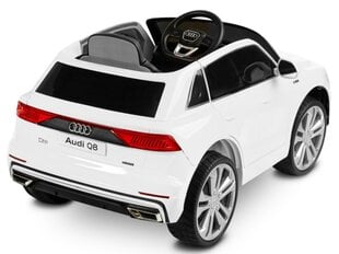 Одноместный детский электромобиль Toyz Audi RS Q8, белый цена и информация | Электромобили для детей | pigu.lt