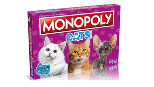 Stalo žaidimas Monopoly: Cats, EN kaina ir informacija | Stalo žaidimai, galvosūkiai | pigu.lt