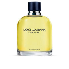 Туалетная вода Dolce & Gabbana Pour Homme EDT для мужчин, 125 мл цена и информация | Мужские духи | pigu.lt