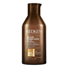 Šampūnas garbanotiems plaukams Redken All Soft Mega Curls, 300 ml цена и информация | Шампуни | pigu.lt