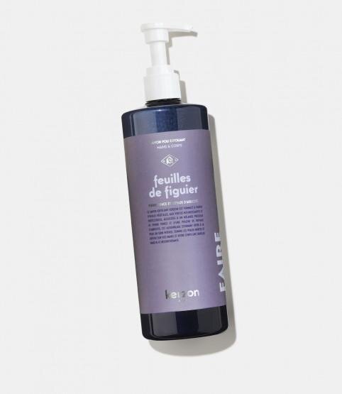 Šveičiamasis kūno prausiklis Kerzon Exfoliating Soap Feuilles de figuier, 500 ml kaina ir informacija | Kūno šveitikliai | pigu.lt