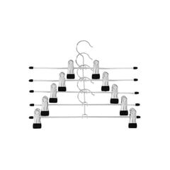 Songmics metalinės kelnių pakabos, 20 vnt. kaina ir informacija | Pakabos, maišai drabužiams | pigu.lt