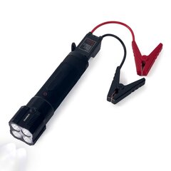 Choetech jump starter with powerbank 8000mAh - LED flashlight black (TC0016) цена и информация | Зарядные устройства для аккумуляторов | pigu.lt