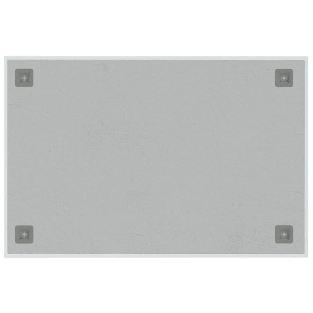 Sieninė magnetinė lenta 60x40cm, balta kaina ir informacija | Kanceliarinės prekės | pigu.lt
