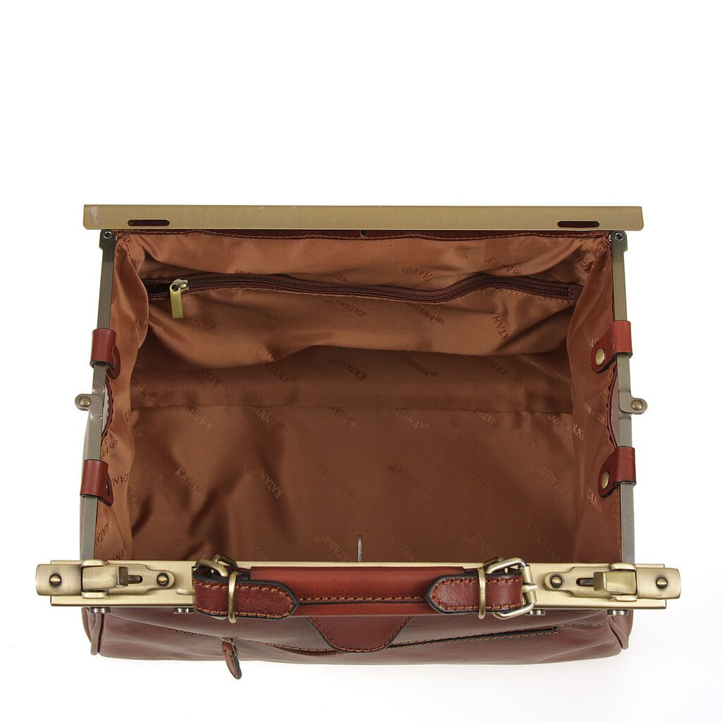 Odinis kelioninis krepšys Katana, rudas kaina ir informacija | Lagaminai, kelioniniai krepšiai | pigu.lt