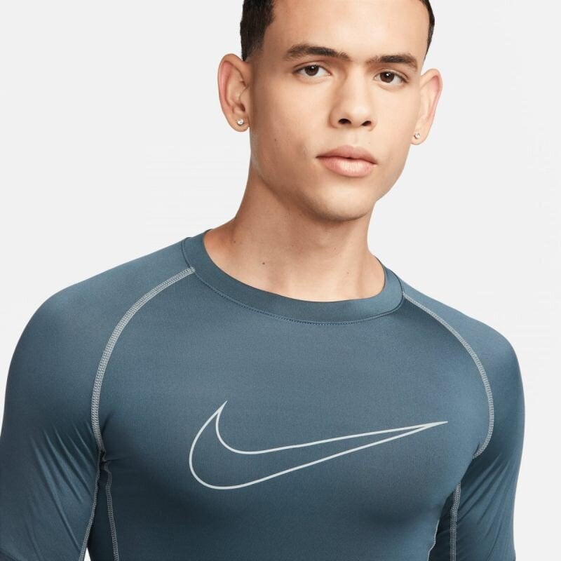 Nike termo marškinėliai vyrams Pro Dri-FIT Top M DD1992-309, mėlyni kaina |  pigu.lt