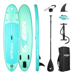 Веслоборд Ozean Siren 305, синяя цена и информация | SUP доски, водные лыжи, водные аттракционы | pigu.lt