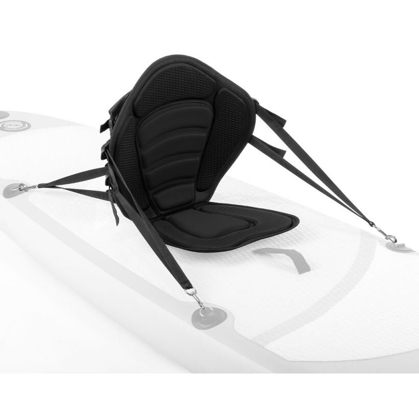 Sėdynė irklentei Ozean Deluxe, juoda kaina ir informacija | Irklentės, vandens slidės ir atrakcionai | pigu.lt