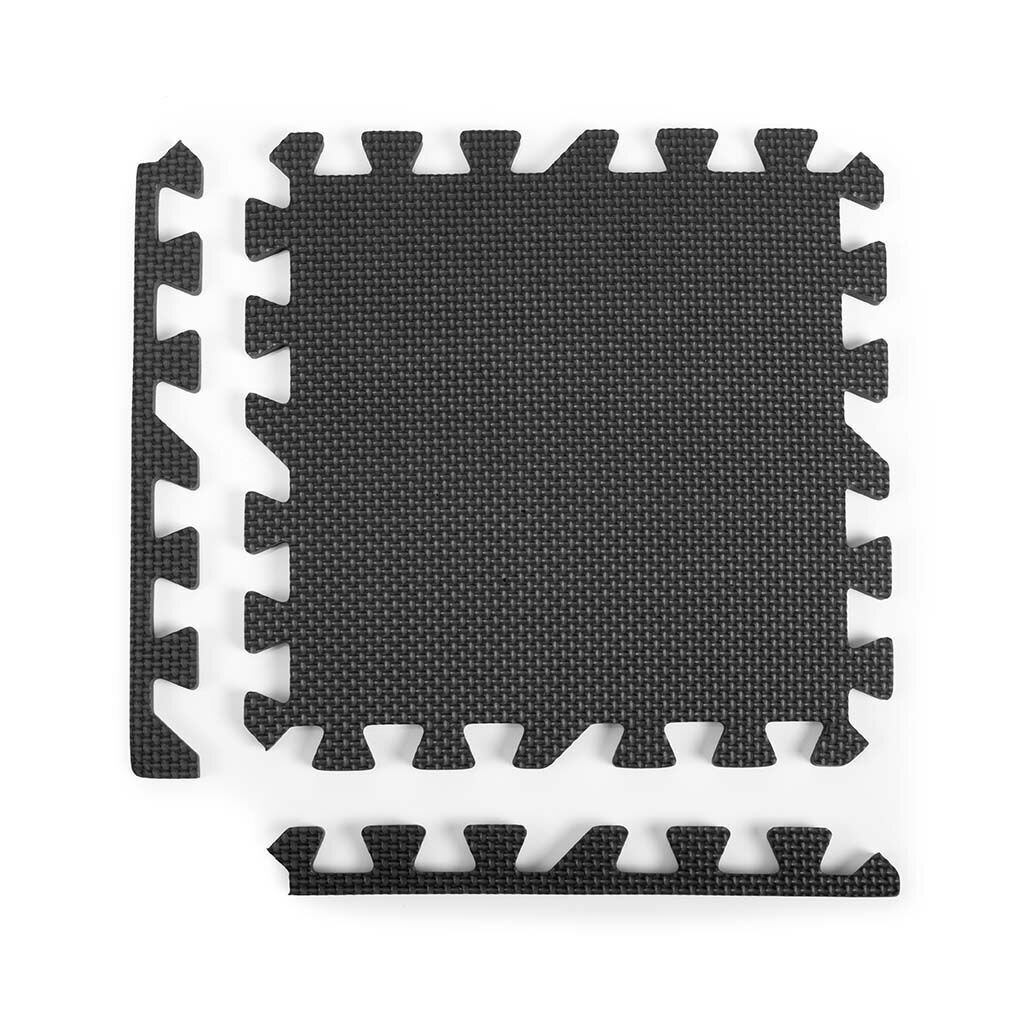 Sportinė grindų danga Gymstick Puzzle Mat Set, juoda kaina ir informacija | Treniruoklių priedai ir aksesuarai | pigu.lt