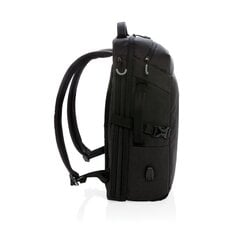 Дорожный рюкзак XXL для ноутбука 17" Swiss Peak Aware™, 20 л, черный цена и информация | Рюкзаки и сумки | pigu.lt
