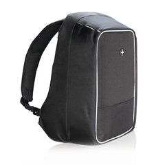 Рюкзак для ноутбука Swiss Peak Aware™ 15,6" с защитой от кражи, 10 л, черный цена и информация | Туристические, походные рюкзаки | pigu.lt