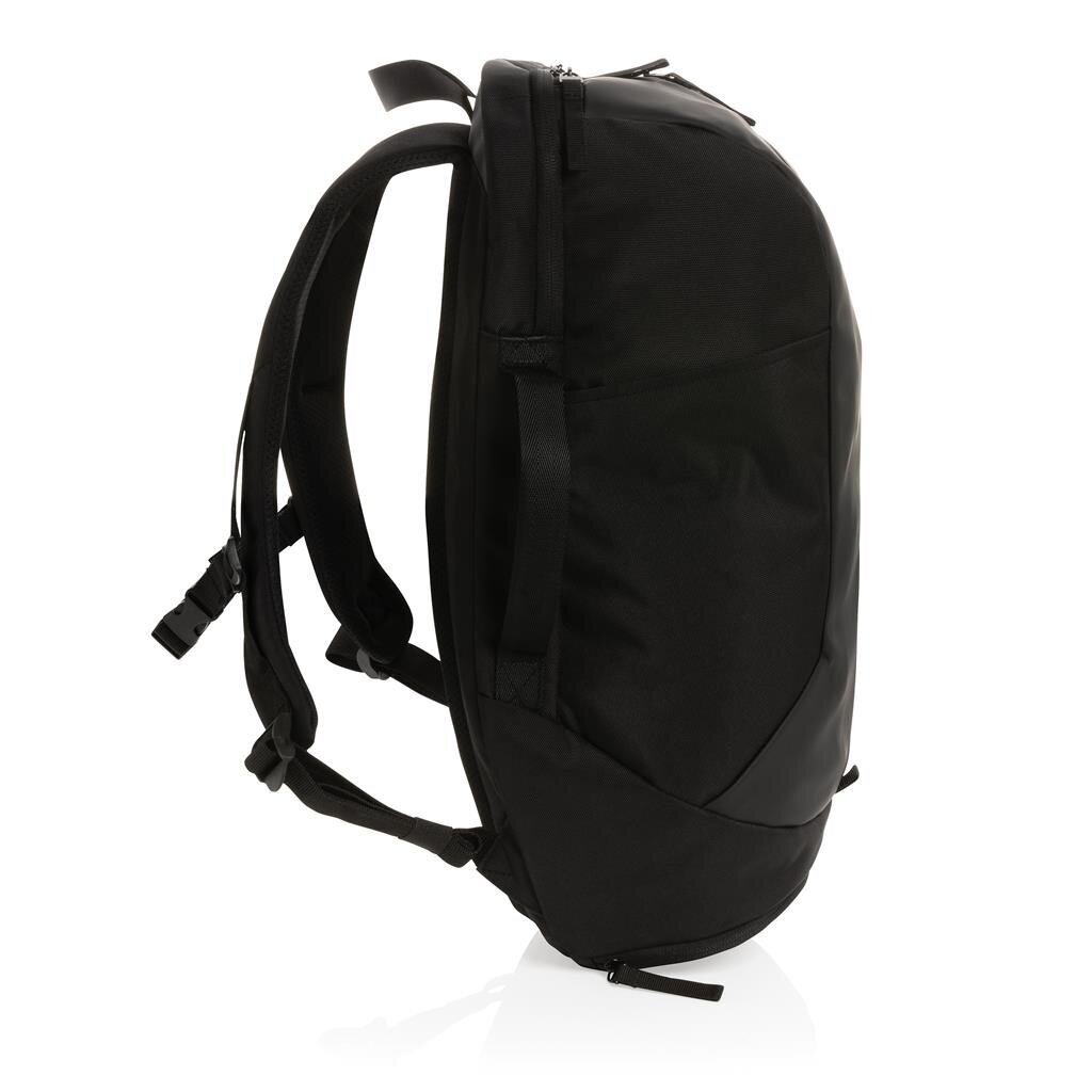 Sportinė kuprinė nešiojamam kompiuteriui 15,6" Swiss Peak Aware™, 25L, juoda kaina ir informacija | Kuprinės ir krepšiai | pigu.lt